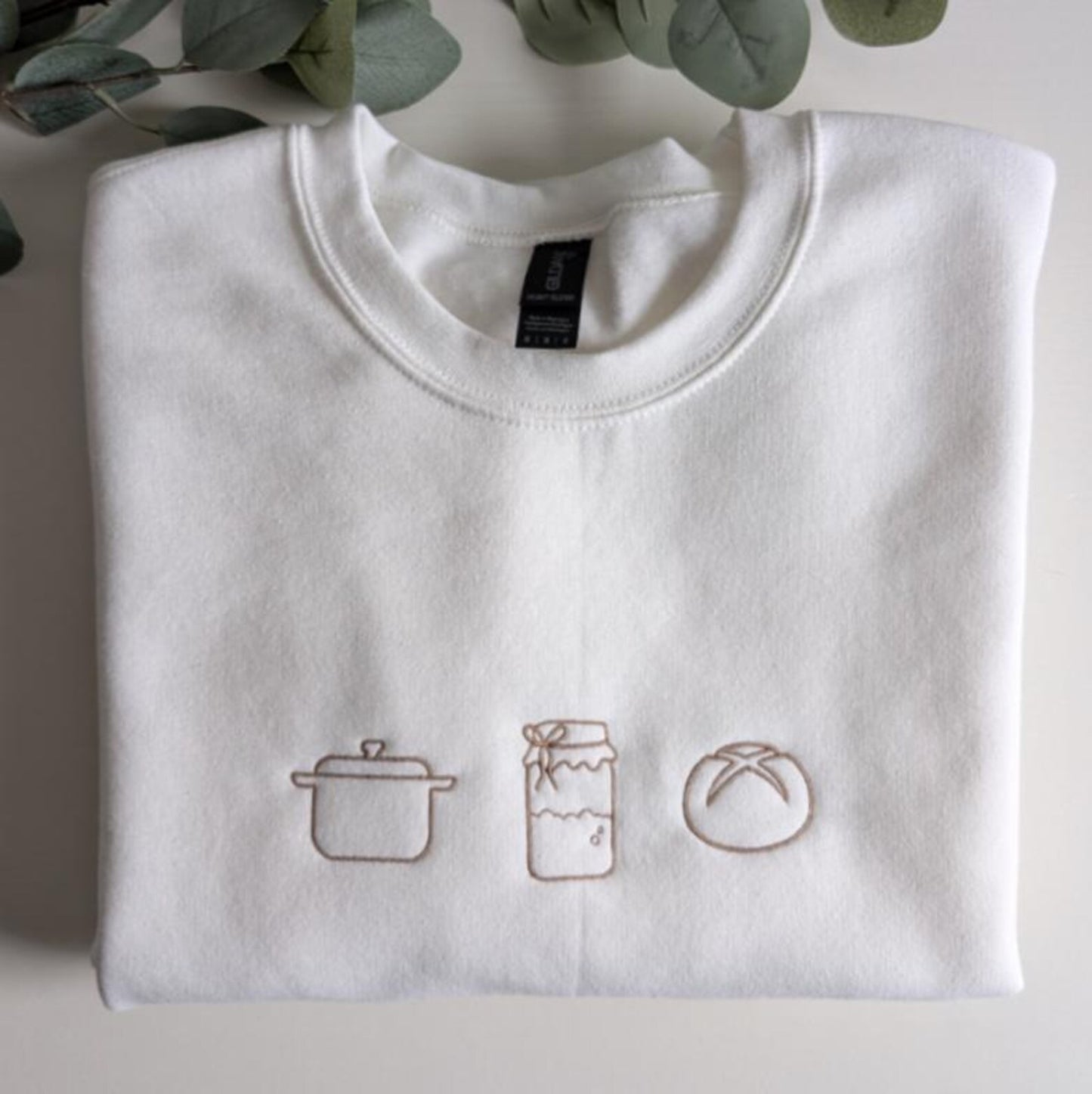 Embroidered Sourdough Bread Baker Sweatshirt - gift for friends