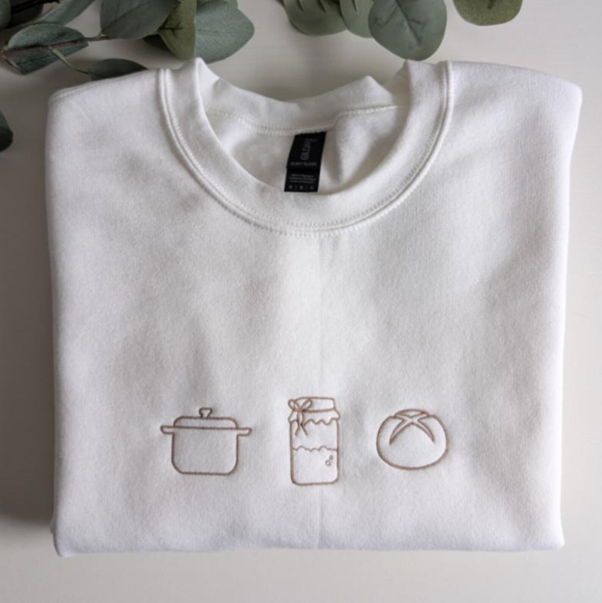 Embroidered Sourdough Bread Baker Sweatshirt - gift for friends
