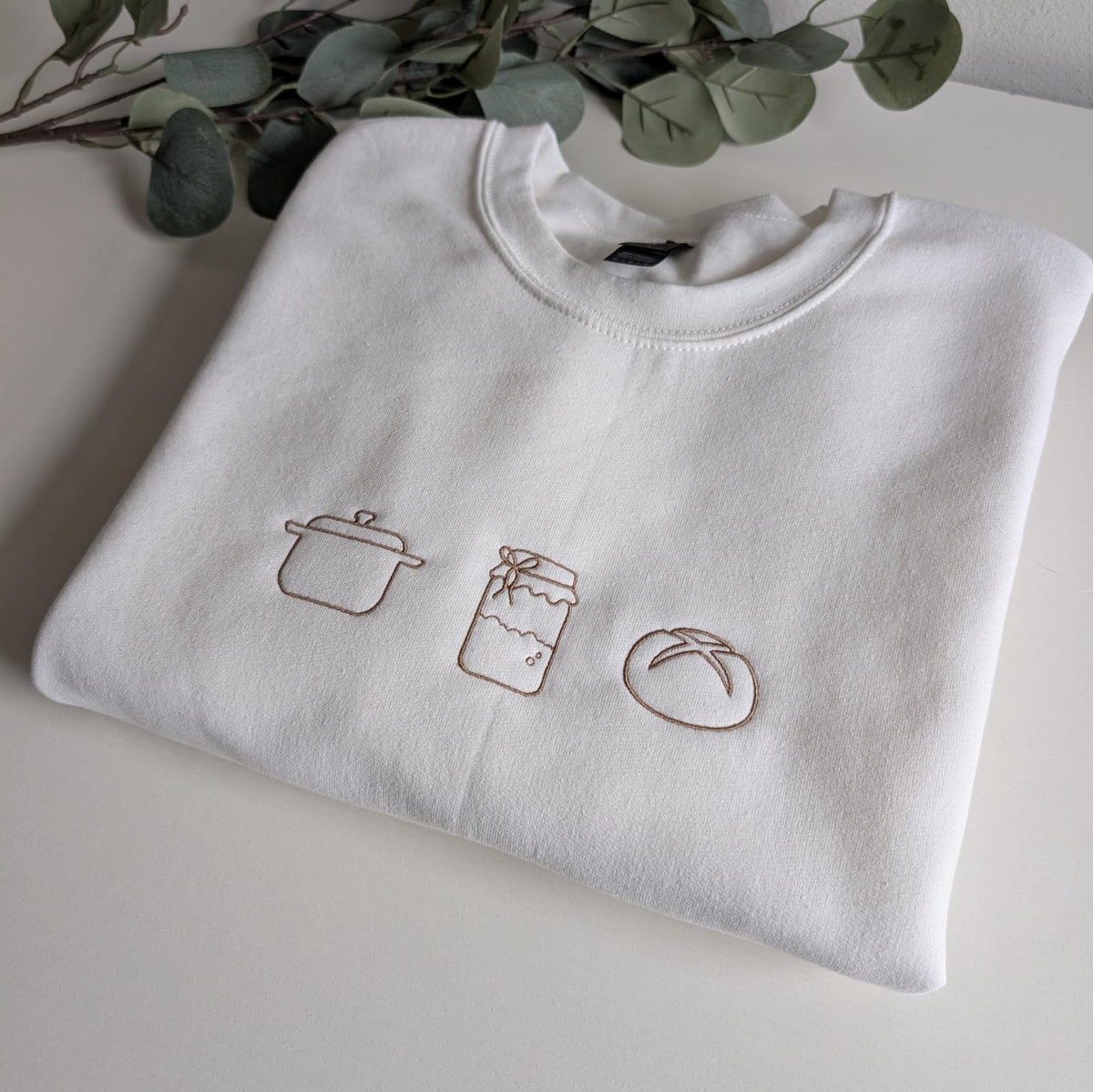 Embroidered Sourdough Bread Baker Sweatshirt - gift for friends