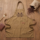 "Matthew" Chef BBQ Apron with Multi Pockets - gift for friends